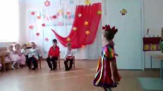 Танец "Кадриль" в детском саду " Росинка"